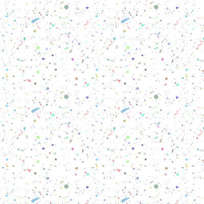 Modern roller blind Paint stains
