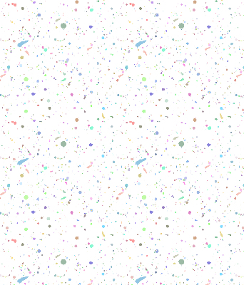 Modern roller blind Paint stains