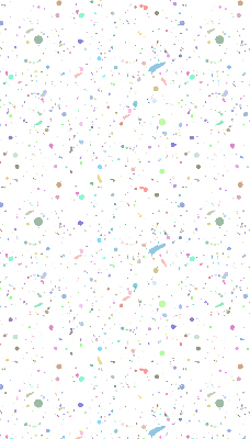 Modern roller blind Paint stains