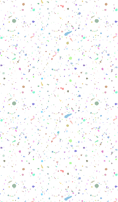Modern roller blind Paint stains
