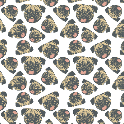 Roller blind for large window Bulldogs