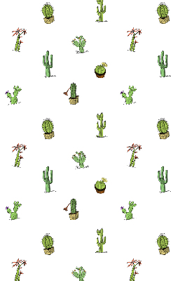 Roller blind for large window Cacti