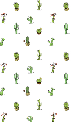 Roller blind for large window Cacti