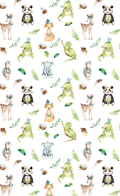 Roller blind for large window Animals and plants