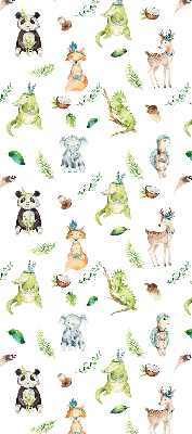 Roller blind for large window Animals and plants