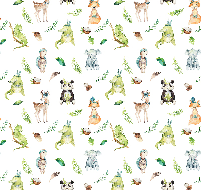 Roller blind for large window Animals and plants