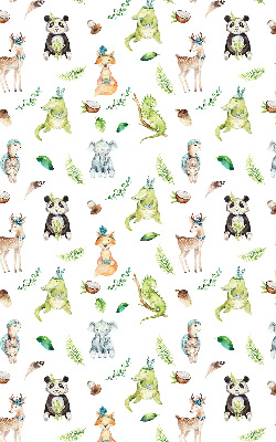 Roller blind for large window Animals and plants