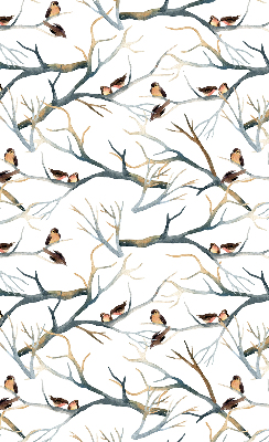 Fabric roller blind Birds on a tree