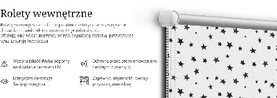 Modern roller blind Stars