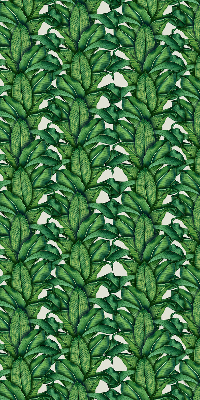 Fabric roller blind Green leaves