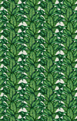 Fabric roller blind Green leaves