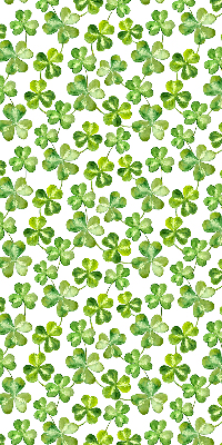 Fabric roller blind Lucky clover