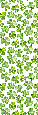 Fabric roller blind Lucky clover