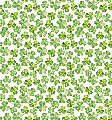 Fabric roller blind Lucky clover