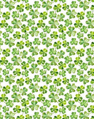 Fabric roller blind Lucky clover