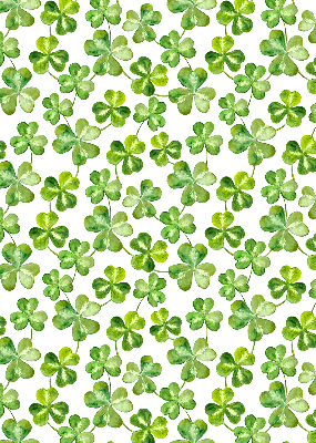 Fabric roller blind Lucky clover
