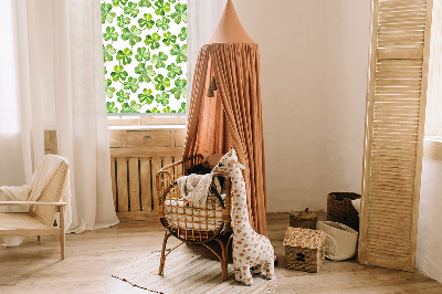 Fabric roller blind Lucky clover
