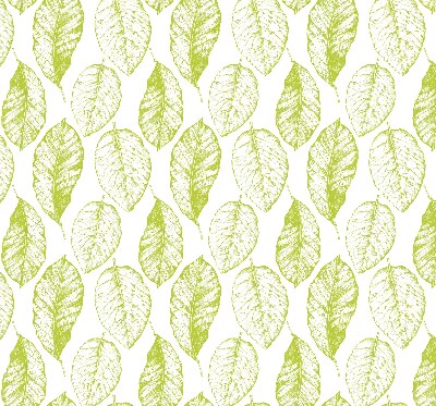 Roller blind for large window Lime leaves