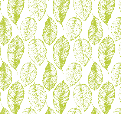 Roller blind for large window Lime leaves
