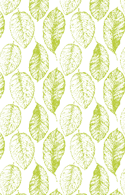 Roller blind for large window Lime leaves