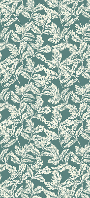 Modern roller blind Leaf wallpaper