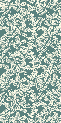 Modern roller blind Leaf wallpaper