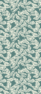 Modern roller blind Leaf wallpaper