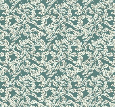 Modern roller blind Leaf wallpaper