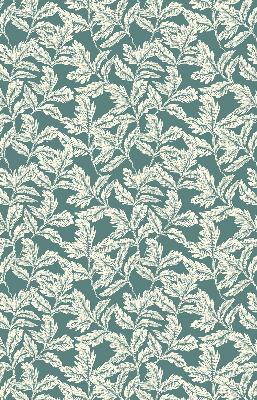 Modern roller blind Leaf wallpaper