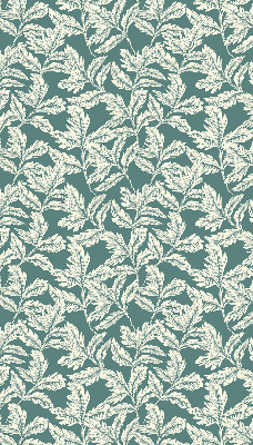Modern roller blind Leaf wallpaper
