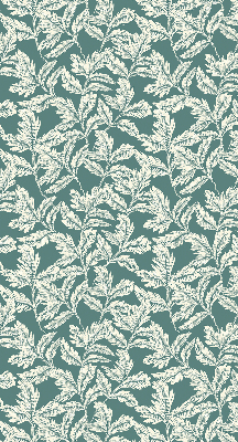Modern roller blind Leaf wallpaper