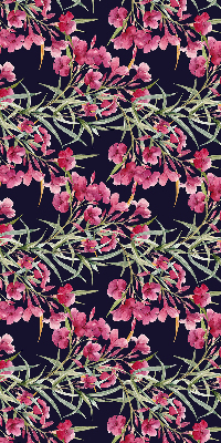 Modern roller blind Exotic flower