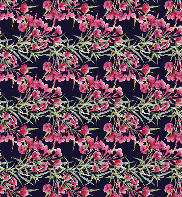 Modern roller blind Exotic flower