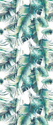Fabric roller blind Leaves