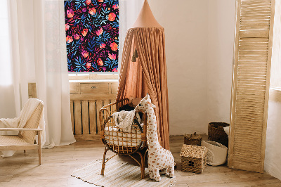 Roller blind for large window Poppy