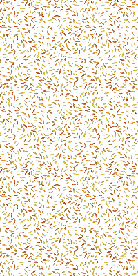 Fabric roller blind Falling leaves