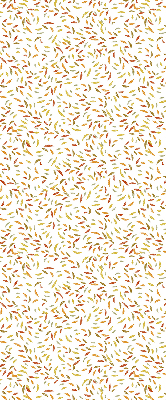 Fabric roller blind Falling leaves