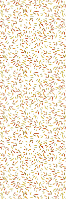 Fabric roller blind Falling leaves