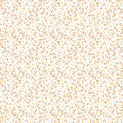 Fabric roller blind Falling leaves