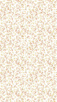 Fabric roller blind Falling leaves