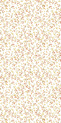Fabric roller blind Falling leaves