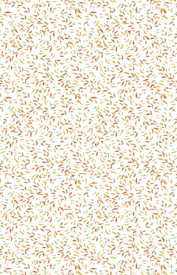Fabric roller blind Falling leaves