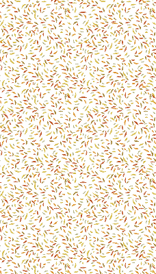 Fabric roller blind Falling leaves