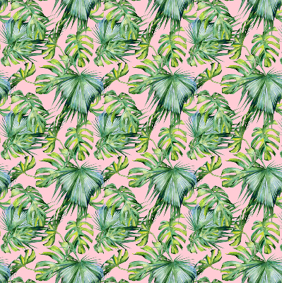 Roller blind for large window Tropical leaf varieties