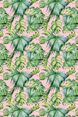 Roller blind for large window Tropical leaf varieties