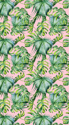 Roller blind for large window Tropical leaf varieties