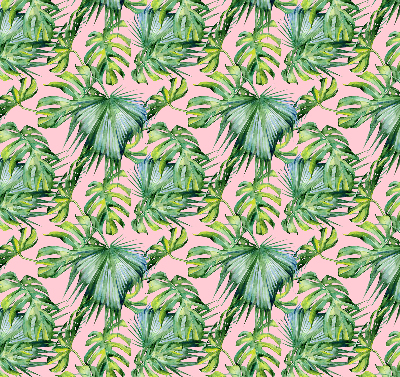 Roller blind for large window Tropical leaf varieties