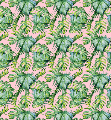 Roller blind for large window Tropical leaf varieties