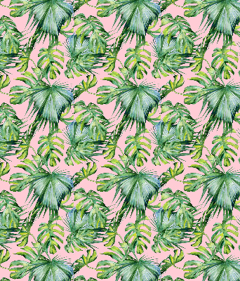 Roller blind for large window Tropical leaf varieties