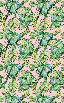 Roller blind for large window Tropical leaf varieties